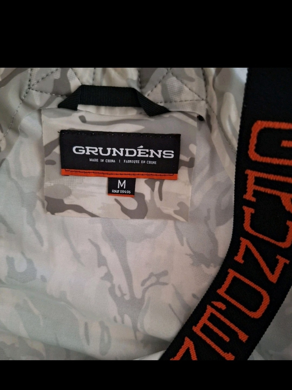 Grundens Neptune Waterproof Fishing Suit Set Mens M Refraction Camo Jacket EUC - Picture 11 of 14